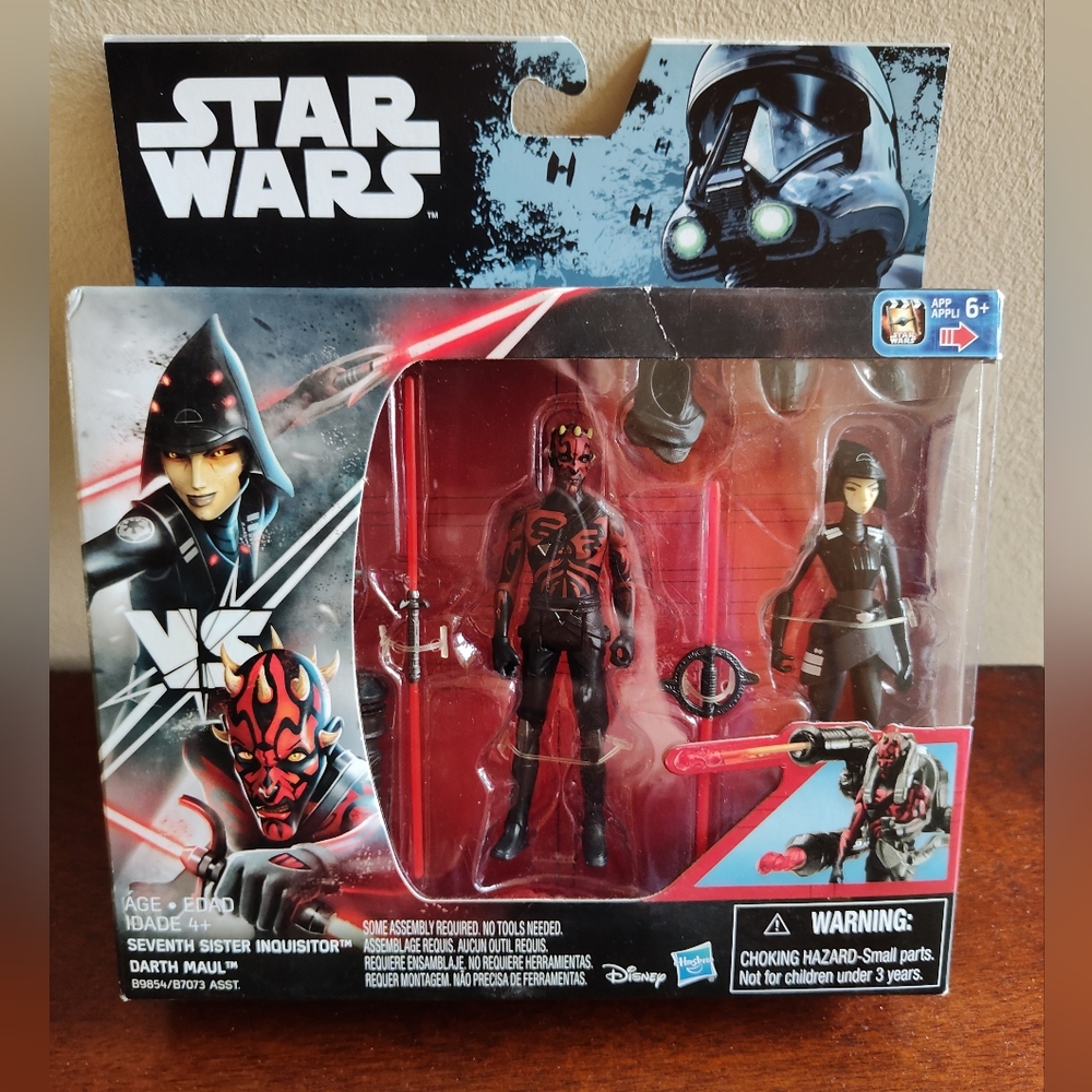 Hasbro Star Wars Seventh Sister Inquisitor Darth Maul Rebels 3.75" Sealed Figure